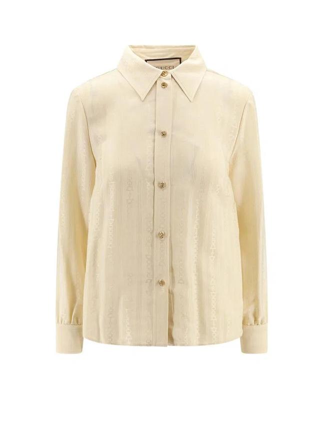 Shirt In Cream Product Image