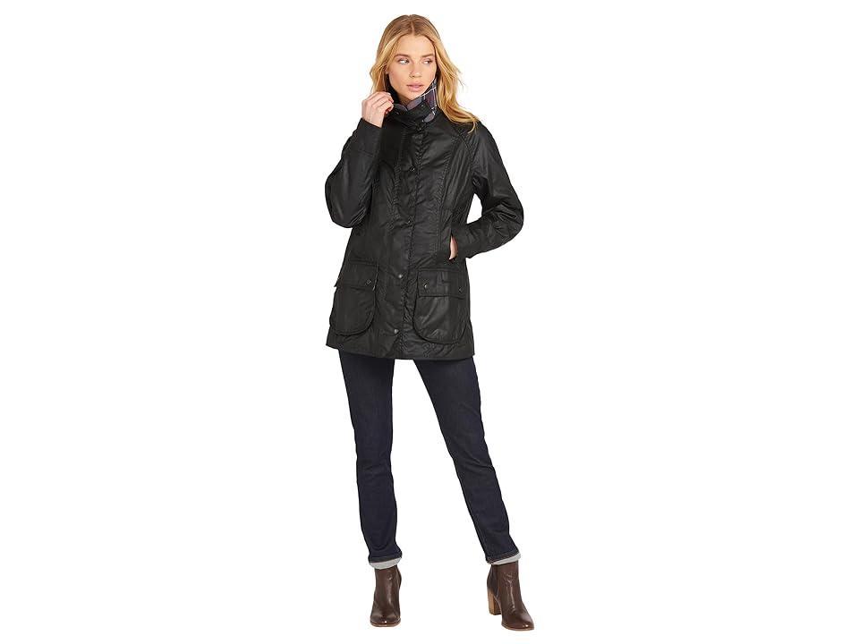 Womens Beadnell Waxed Cotton Jacket Product Image