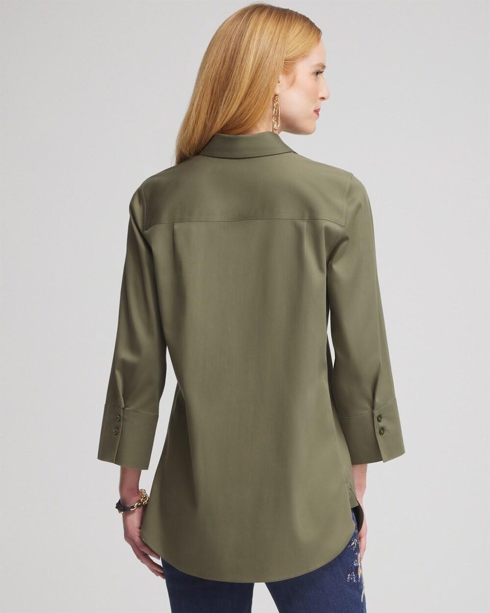 No Iron™ Stretch 3/4 Sleeve Tunic Product Image