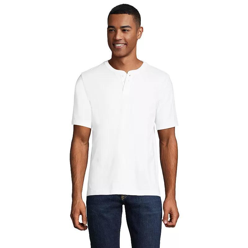 Mens Lands End Classic-Fit Super-T Henley Product Image