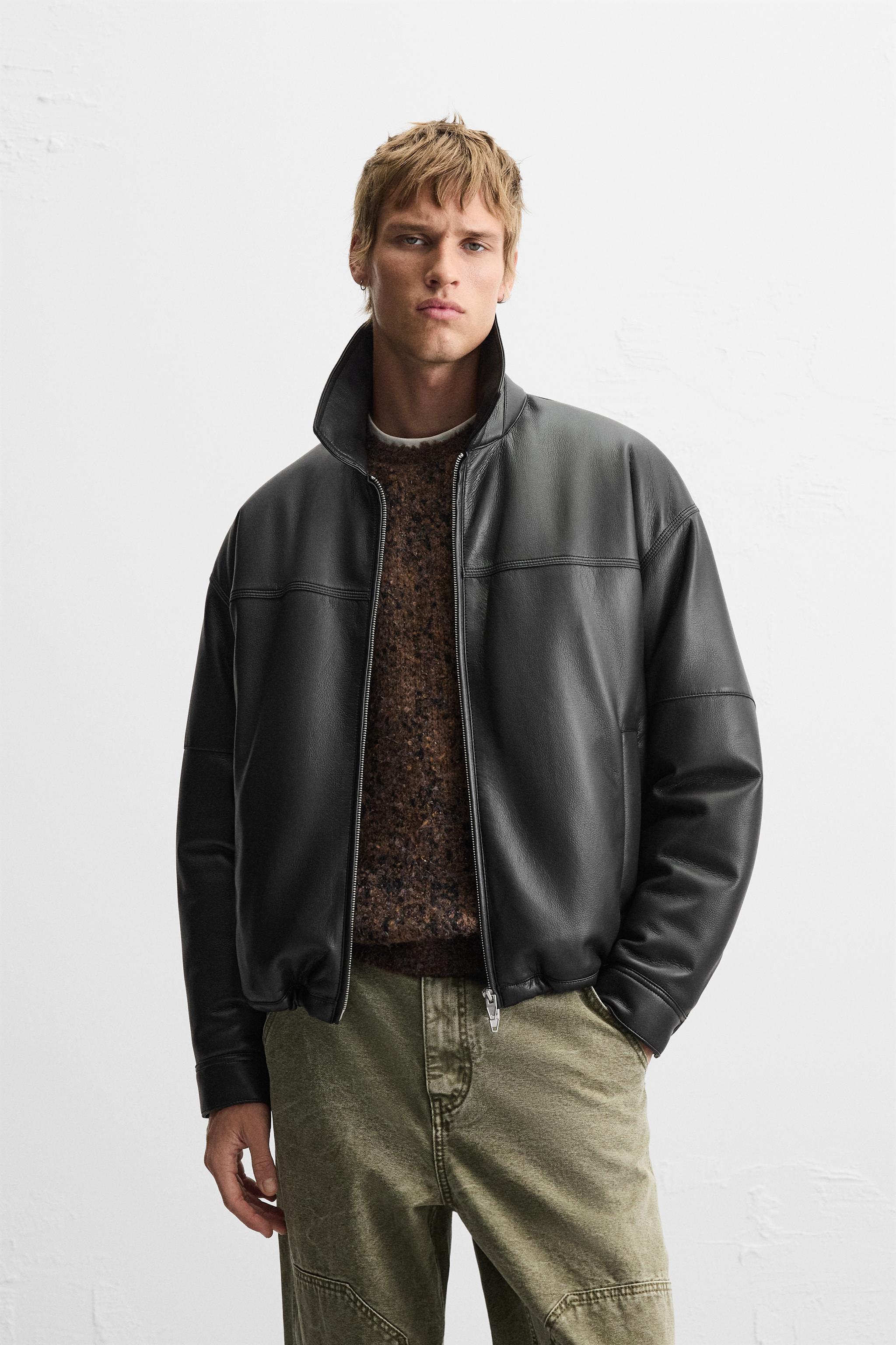 FAUX LEATHER JACKET Product Image