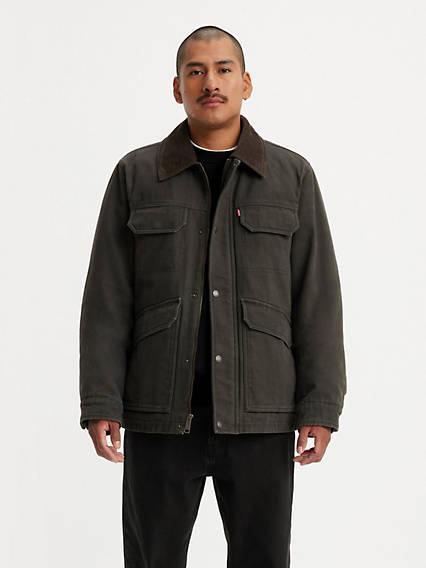 Levi's Coat with Corduroy Collar Jacket - Men's Product Image