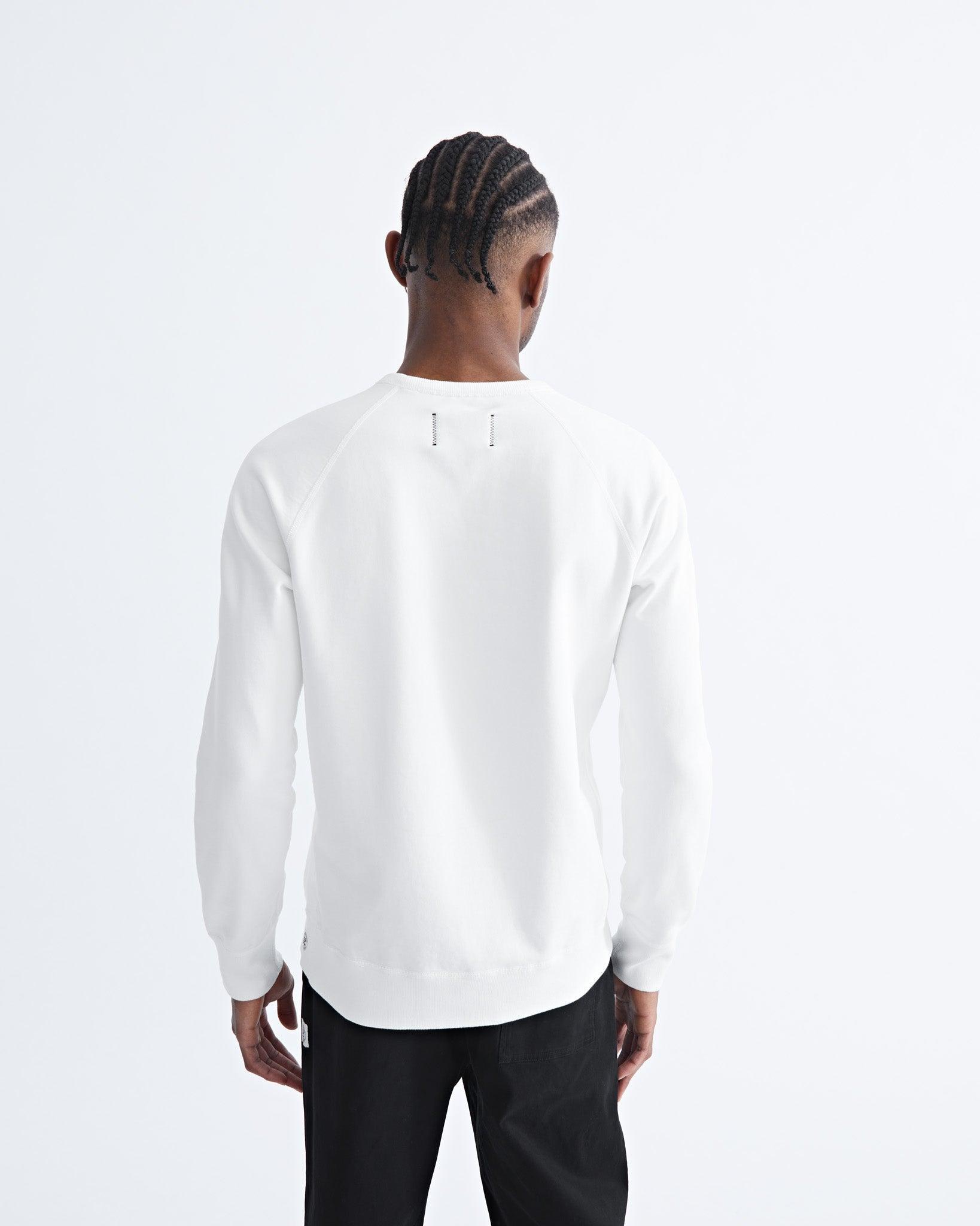 Midweight Terry Slim Crewneck Male Product Image