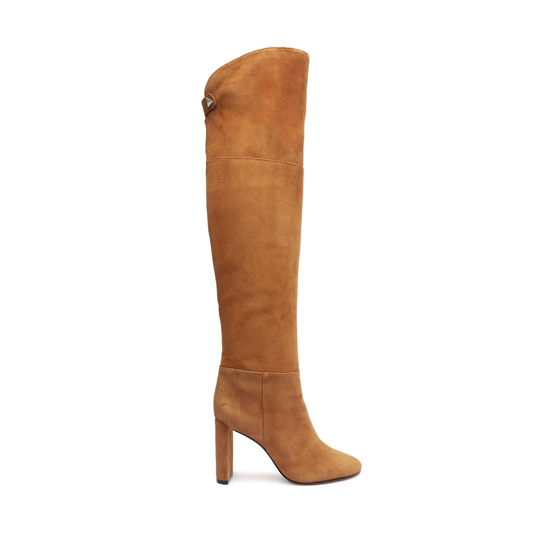 Austine Casual Over the Knee Suede Boot Female Product Image