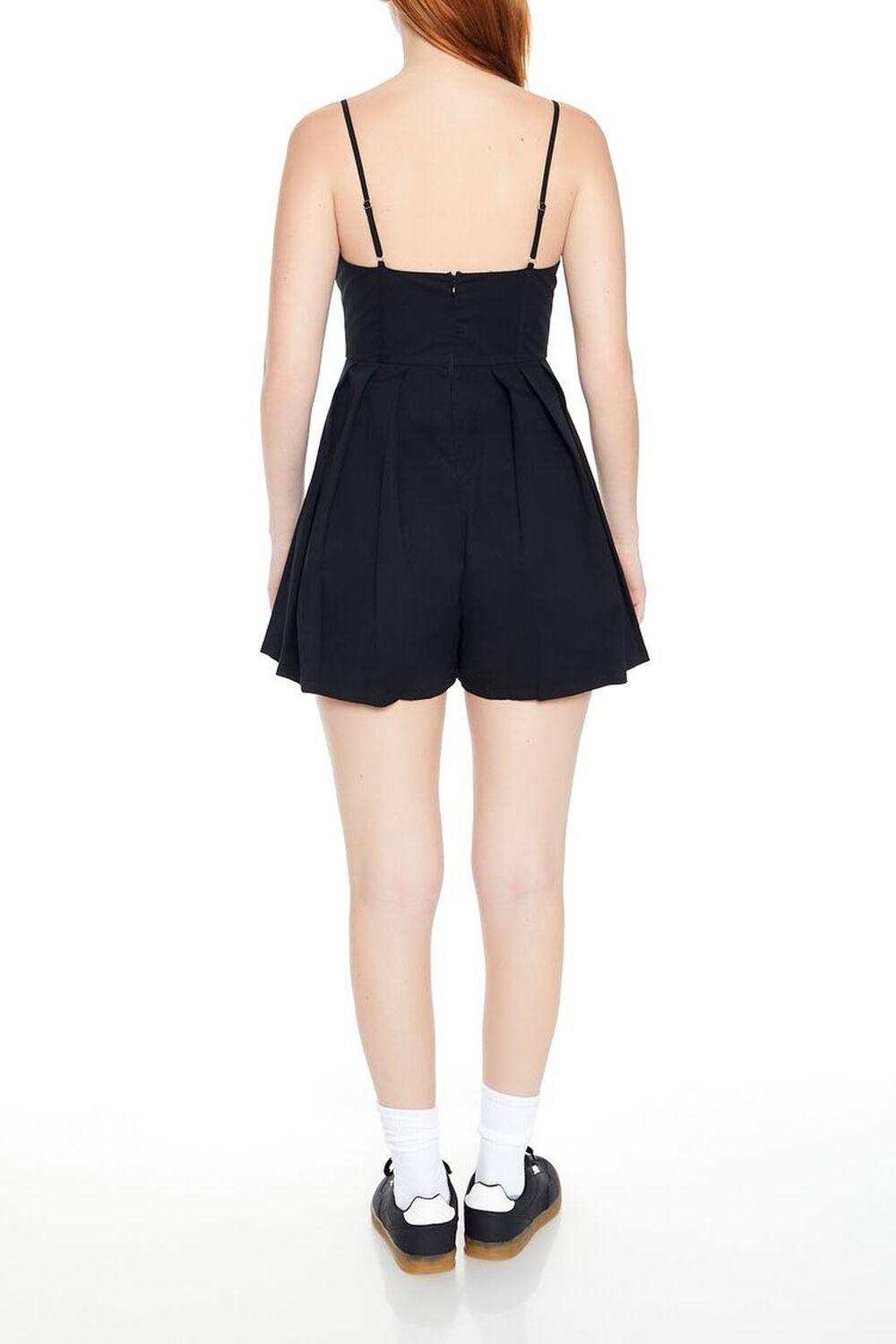 Pleated Bustier Cami Romper | Forever 21 Product Image