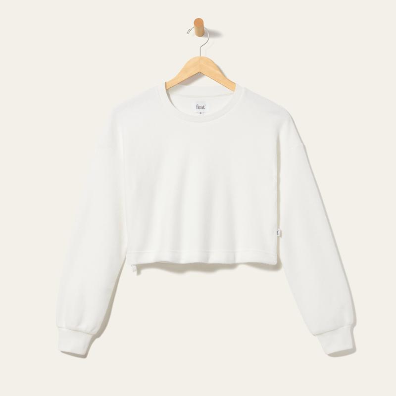 Women's BlanketBlend™ Cropped Crewneck Product Image