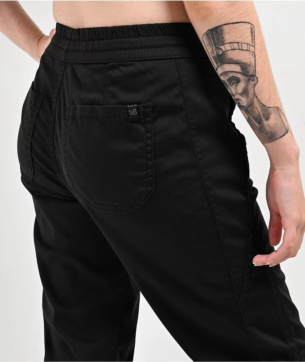 Unionbay Caylee Black Jogger Pants Product Image