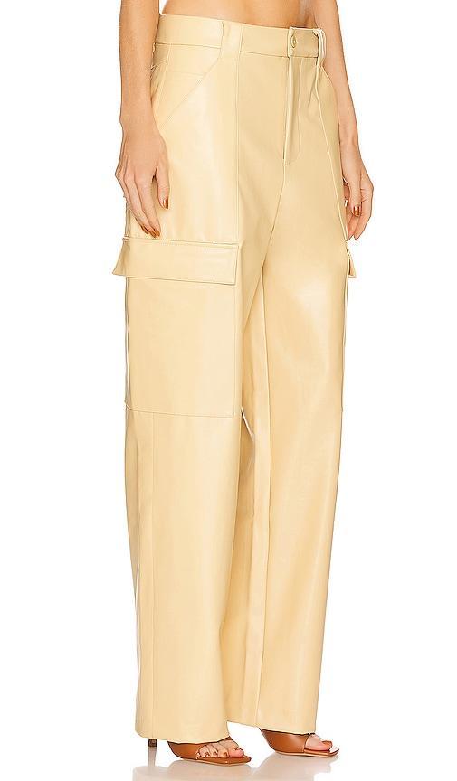 Helsa Waterbased Faux Leather Cargo Pant Product Image