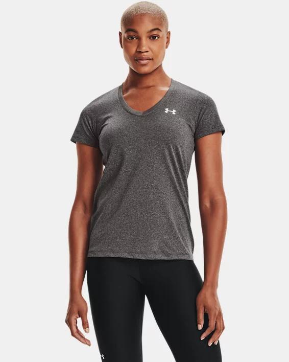 Womens UA Tech V-Neck Product Image