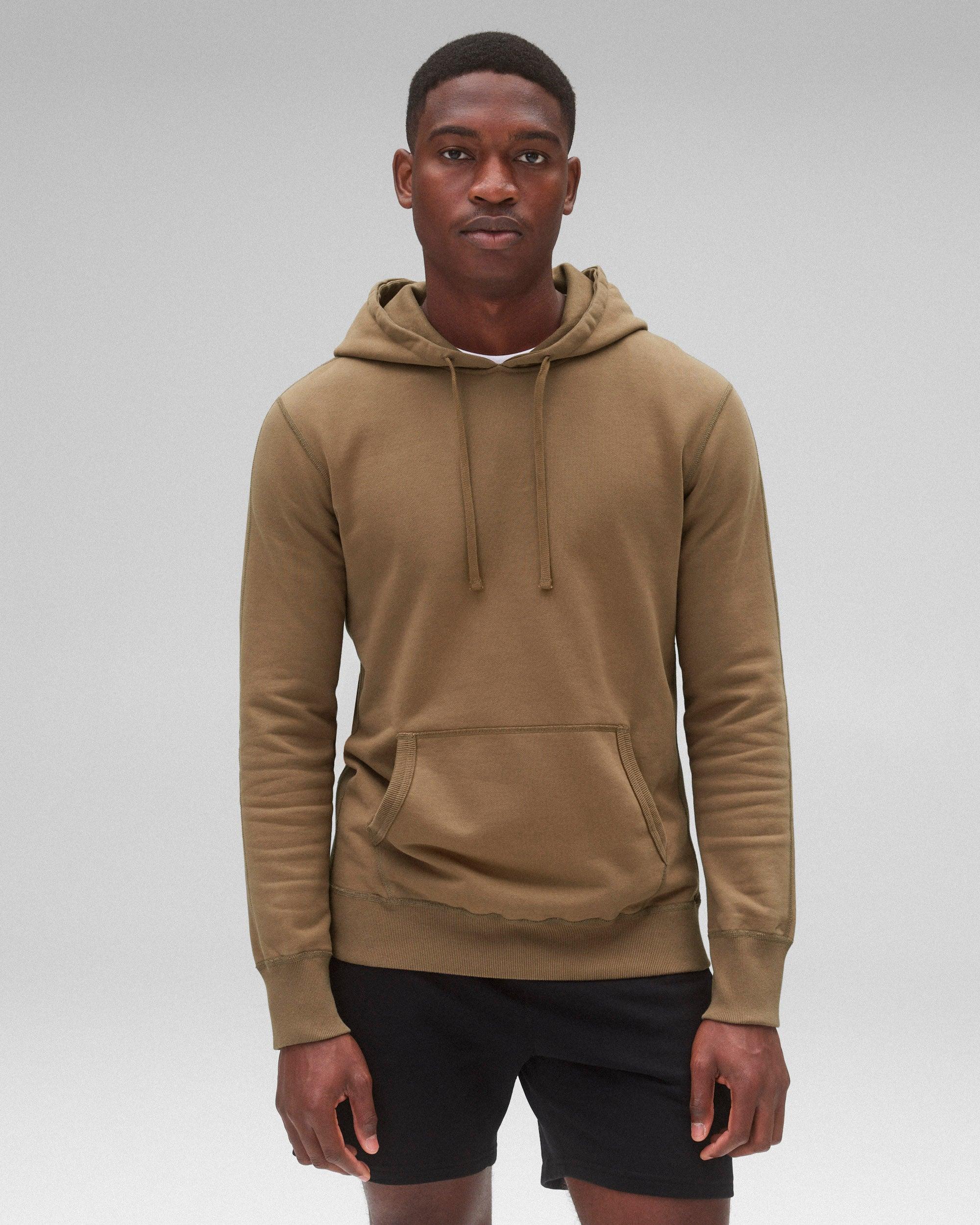 Midweight Terry Slim Hoodie Male Product Image