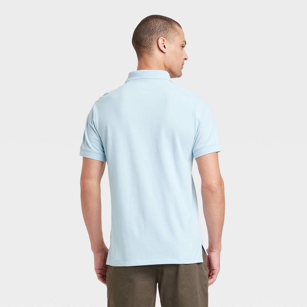 Men's Every Wear Polo Shirt - Goodfellow & Co™ Soft Blue S Product Image