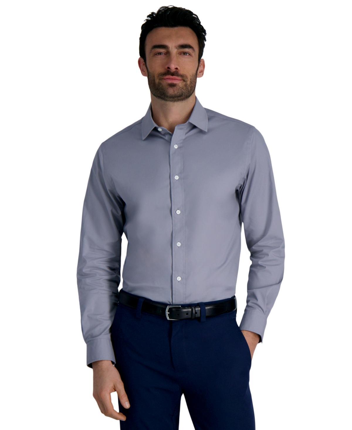 Haggar Mens Classic-Fit Premium Comfort Dress Shirt Product Image