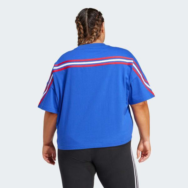 Future Icons 3-Stripes Tee (Plus Size) Product Image