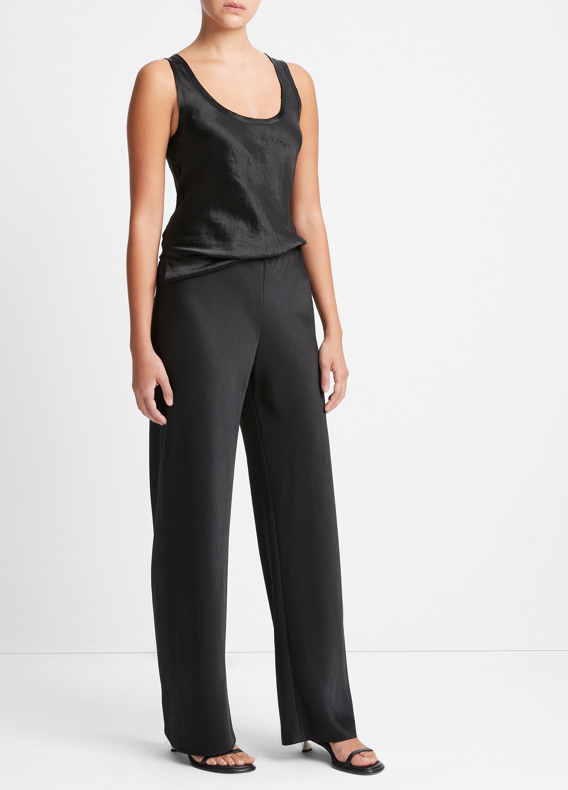 Fluid Satin Bias Pant Product Image