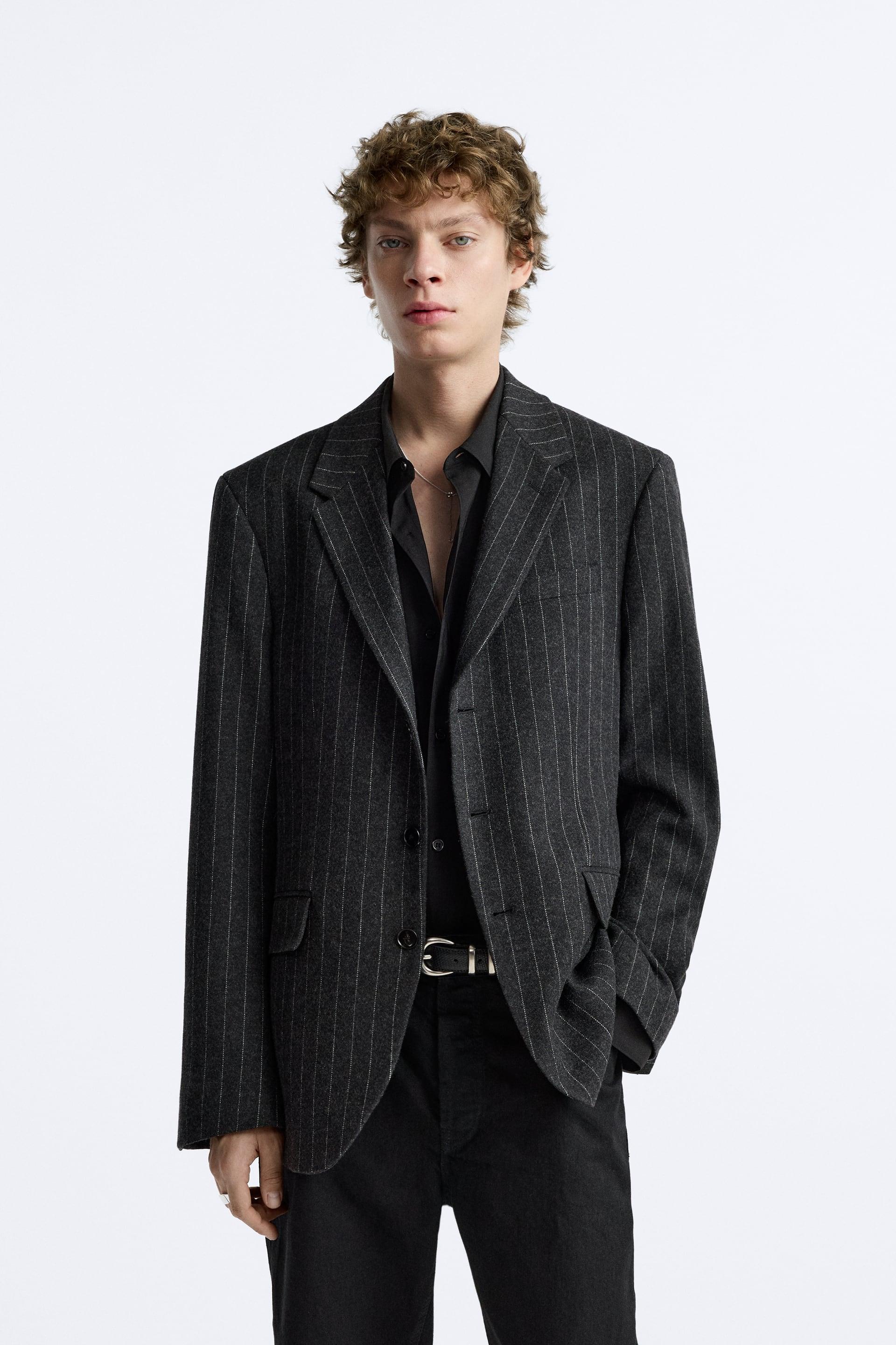 PINSTRIPE BLAZER Product Image