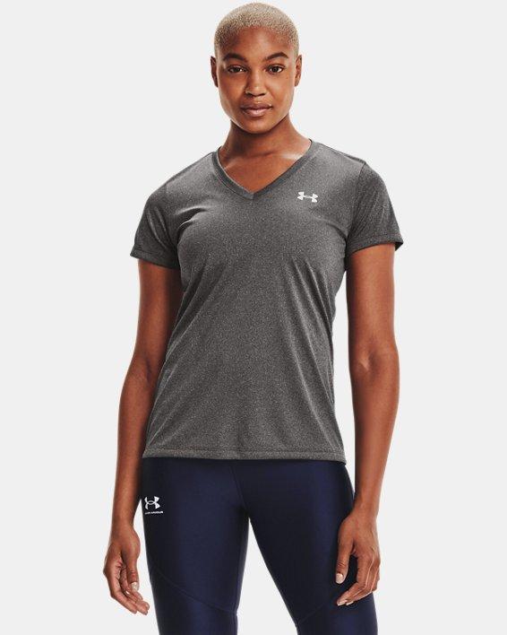 Women's UA Velocity V-Neck Short Sleeve Product Image