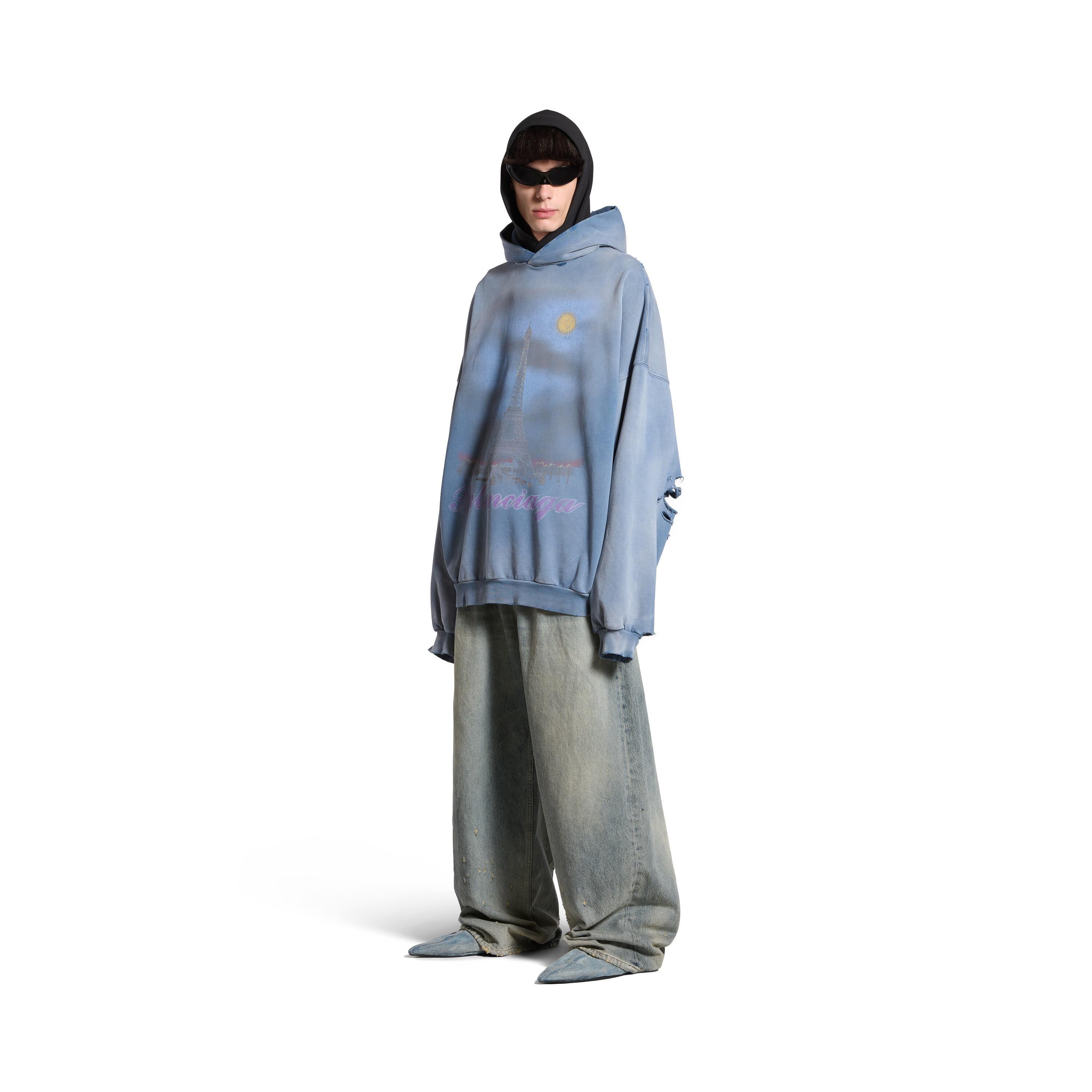 paris moon hoodie oversized Product Image