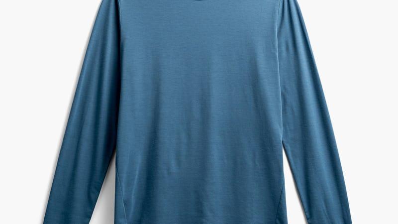 Atlantic Blue Men's Composite Merino Long Sleeve Tee Product Image