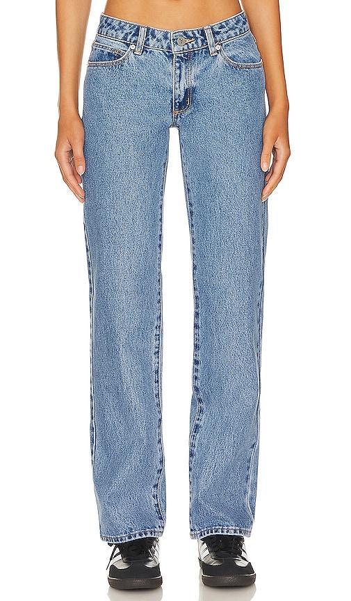 ABRAND Women's 99 Low Straight Katie Jeans Product Image