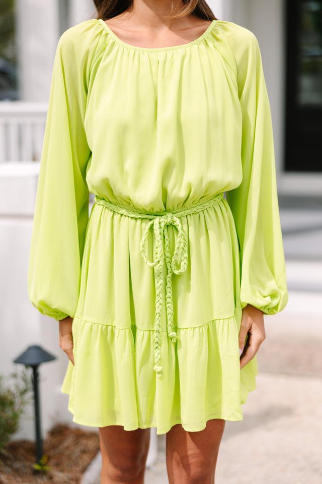 Prove You Right Neon Green Dress Female Product Image