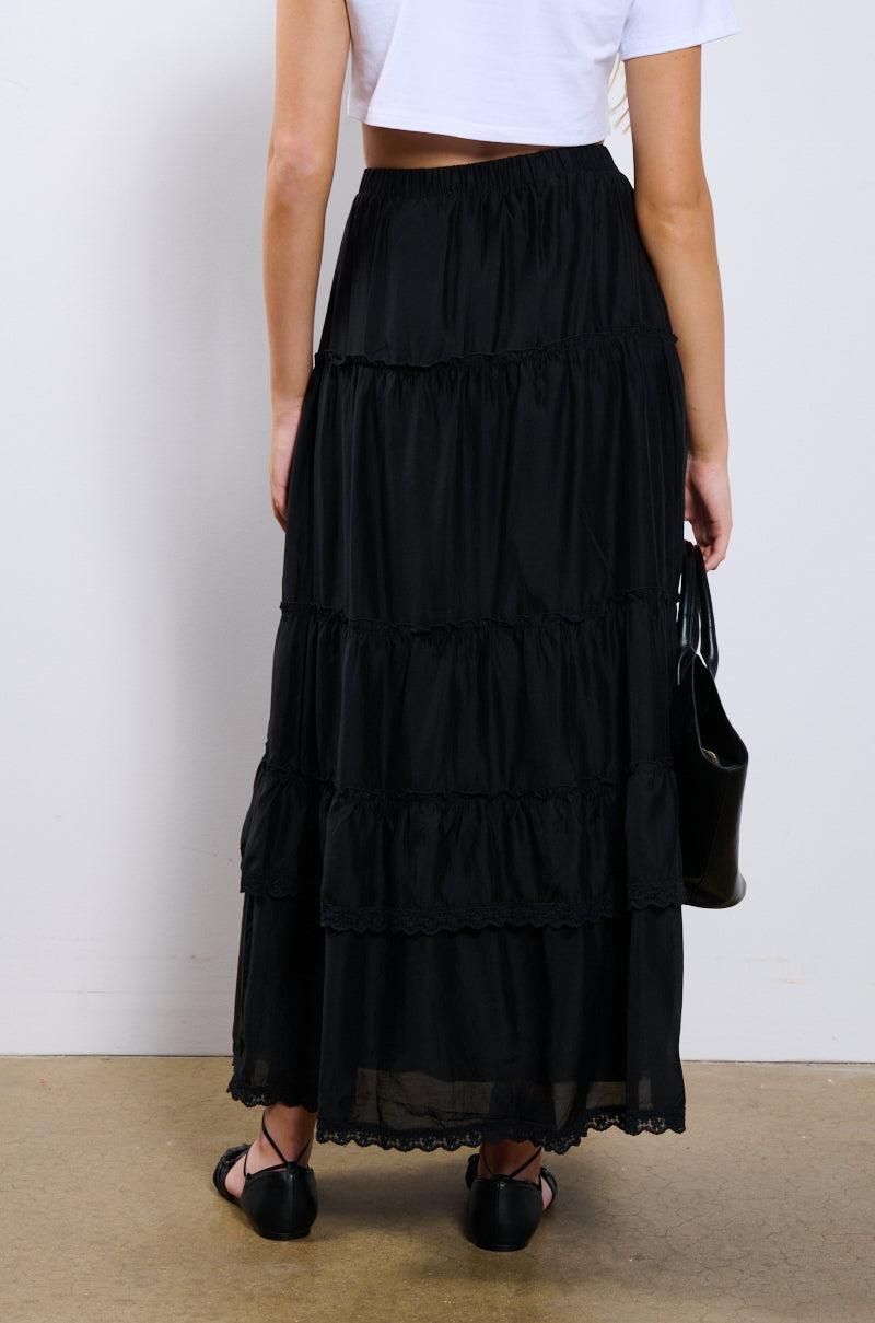 HAVEN FLOWY MAXI SKIRT Product Image