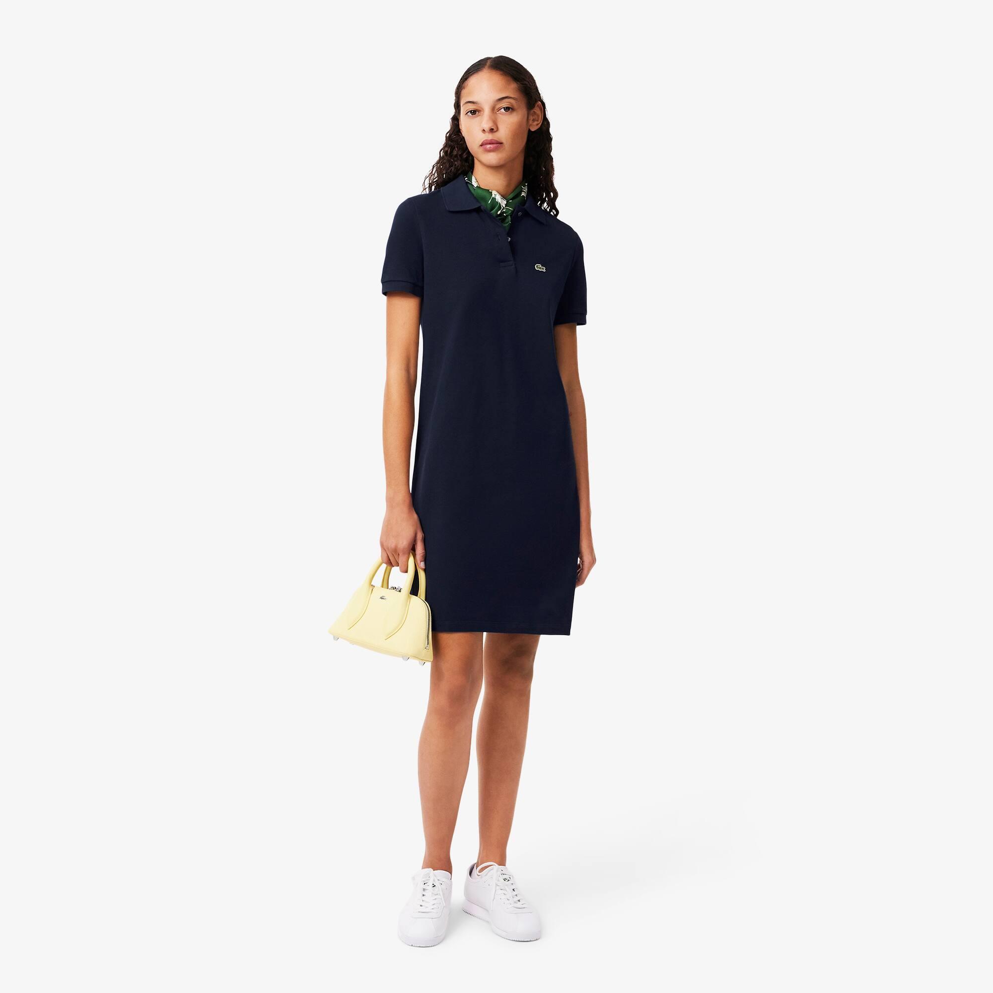 Supple Petit Piqué Polo Dress Product Image