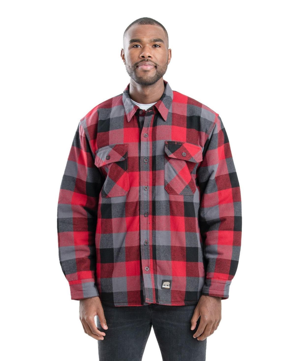 Berne Big & Tall Heartland Flannel Shirt Jacket Product Image