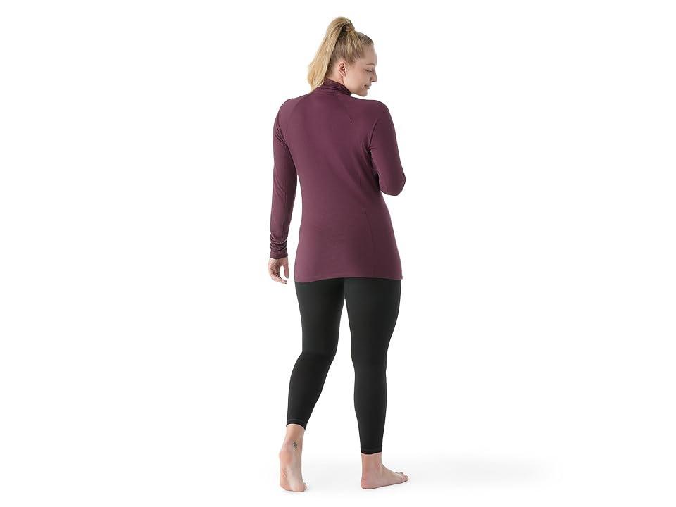 Smartwool Classic All-Season Merino Base Layer 1/4 Zip (Eggplant 1) Women's Clothing Product Image