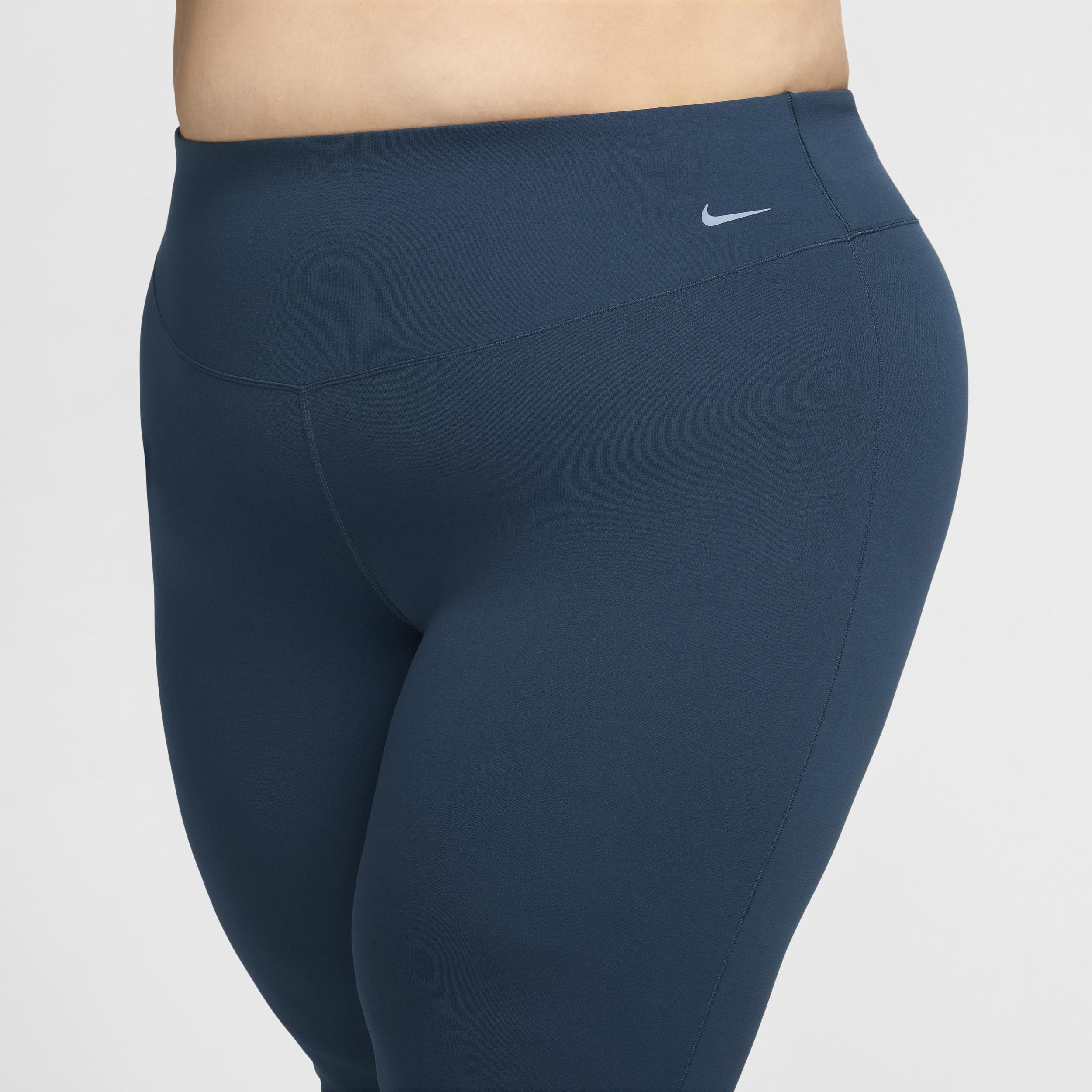 Nike Womens Zenvy High-Waisted Flared Leggings (Plus Size) Product Image