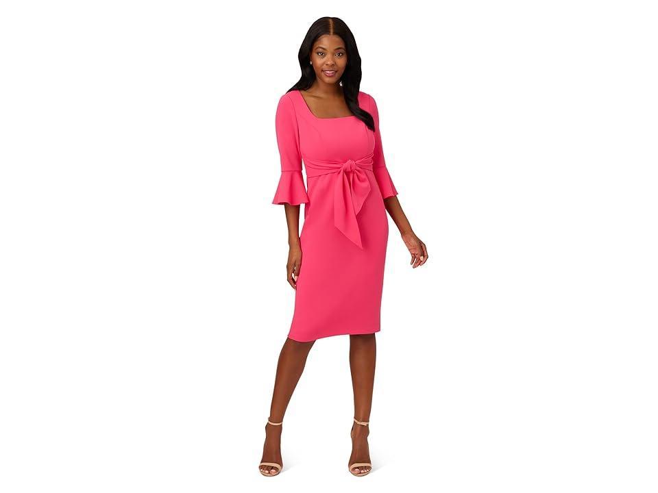 Adrianna Papell Bell Sleeve Tie Front Dress Product Image