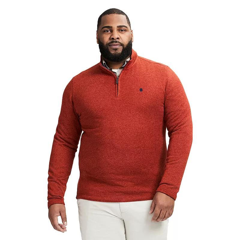 Big & Tall IZOD Thermasoft Sweater Fleece Quarter Zip, Mens Product Image