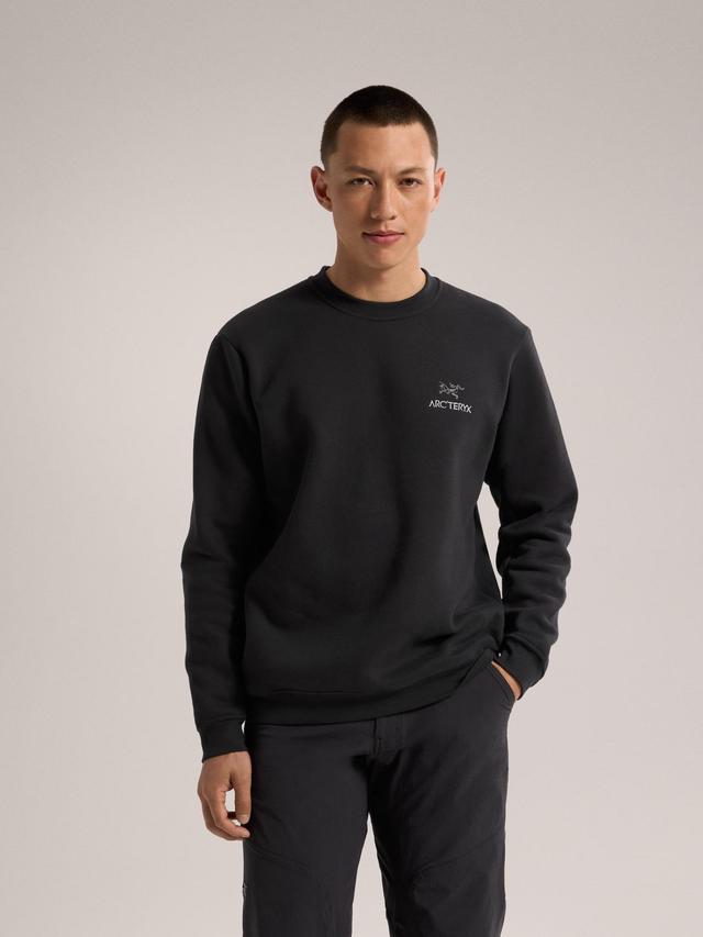 Emblem Fleece Crew Neck Pullover Men's Product Image