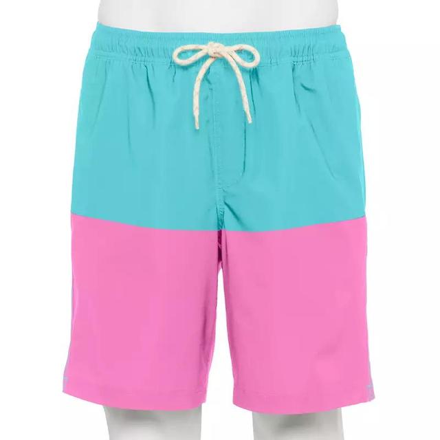 Mens Trinity Coast 9-in. Colorblock Swim Trunks Product Image