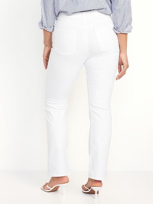 Mid-Rise Wow Boot-Cut Jeans Product Image