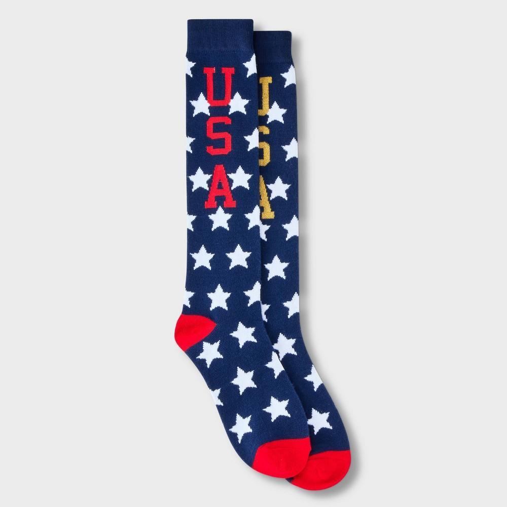 Womens USA Knee High Socks 4-10 Product Image