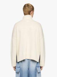 DUAL TONE - PATCH POCKET TURTLENECK SWEATER in grey | JW Anderson US  Product Image