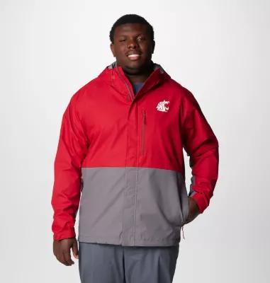 Columbia Men's Collegiate Field Bound Jacket - Washington State - Big- Product Image