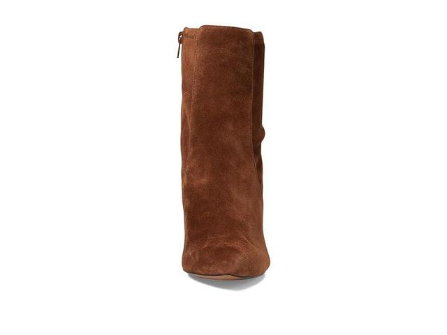 Madewell Ophelia High Dressey Boot - Suede (Dark Coffee) Women's Boots Product Image