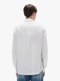 SHIRT WITH FLOWER POT EMBROIDERY in white | JW Anderson US  Product Image