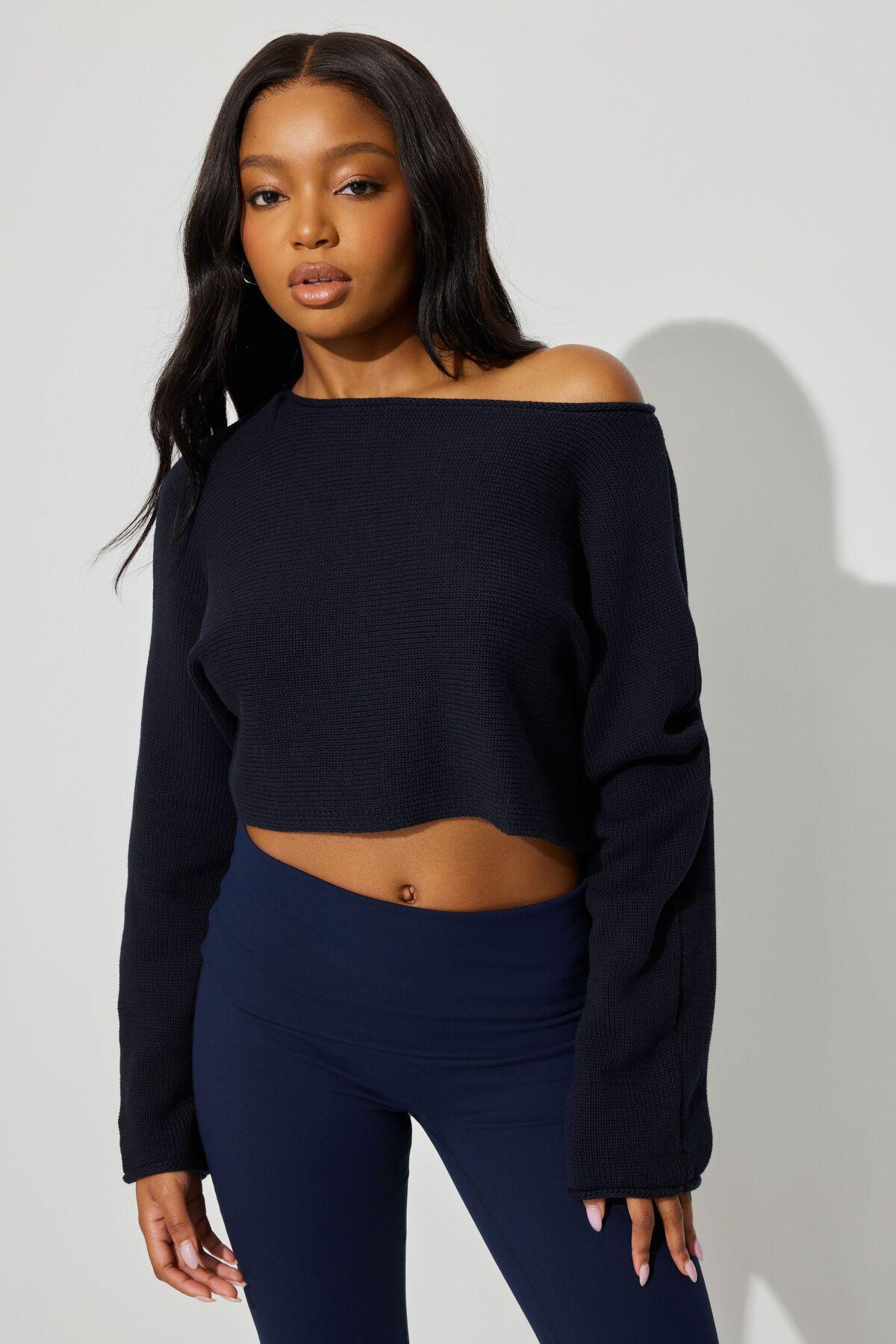 Supersoft Loose Crop Sweater Product Image