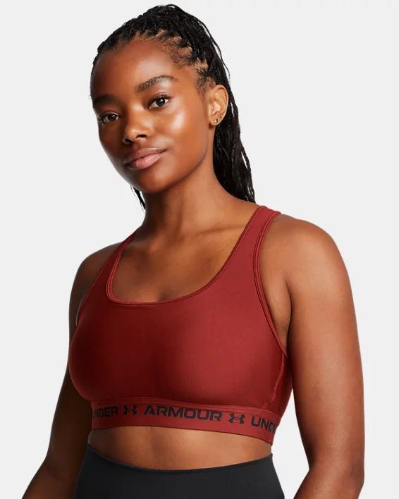 Women's Armour® Mid Crossback Sports Bra Product Image