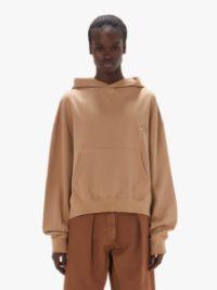 HOODIE WITH ANCHOR LOGO in neutrals | JW Anderson US  Product Image