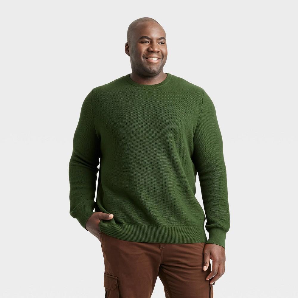 Mens Big & Tall Crewneck Pullover Sweater - Goodfellow & Co 4XL Product Image