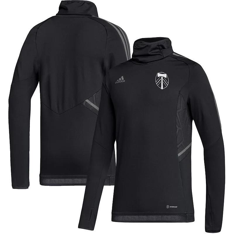 Mens adidas New York City FC COLD.RDY Raglan Warmup Pullover Jacket Product Image