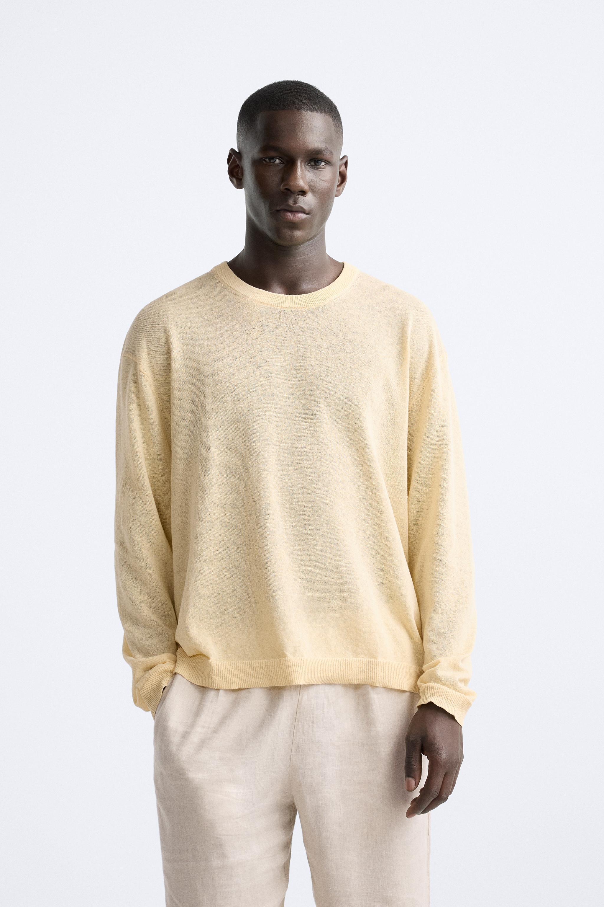 LINEN BLEND SWEATER Product Image