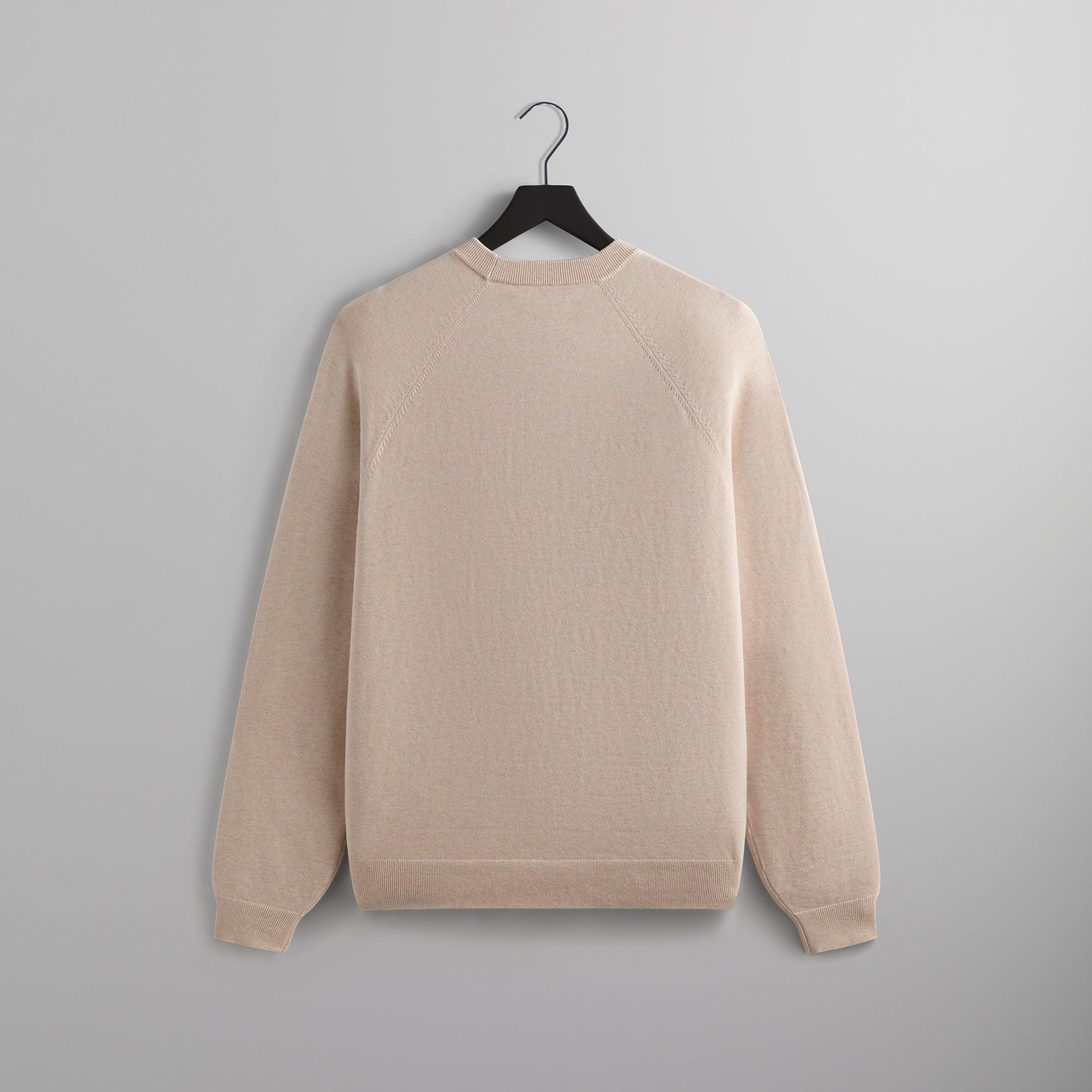 Kith Fine Knit Addision Sweater - Sandy Heather Male Product Image