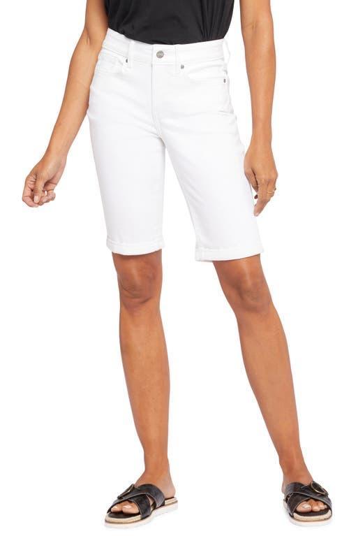 NYDJ Briella Roll Cuff Denim Bermuda Shorts Product Image