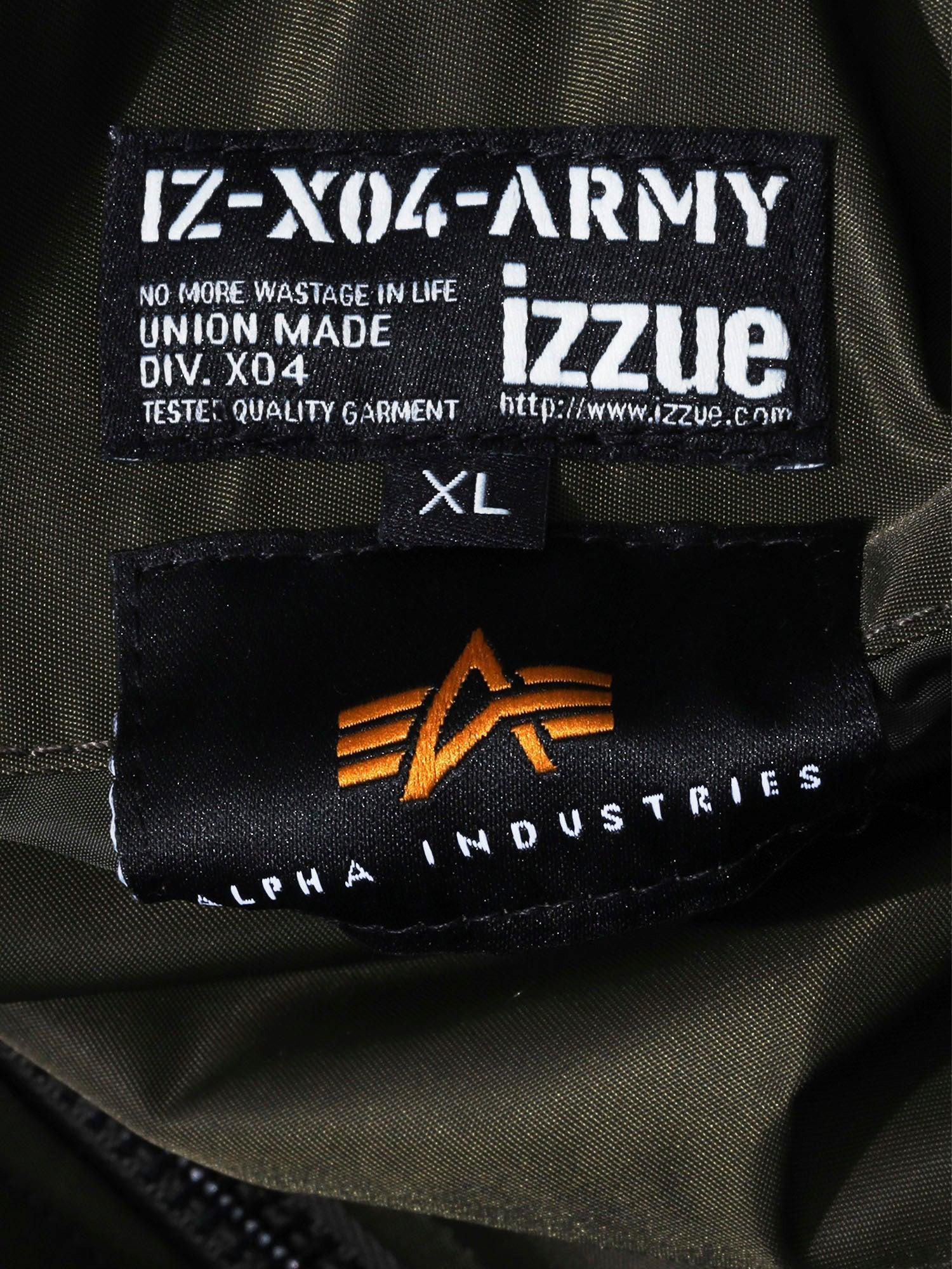 ALPHA X IZZUE MA-1 BOMBER JACKET Product Image