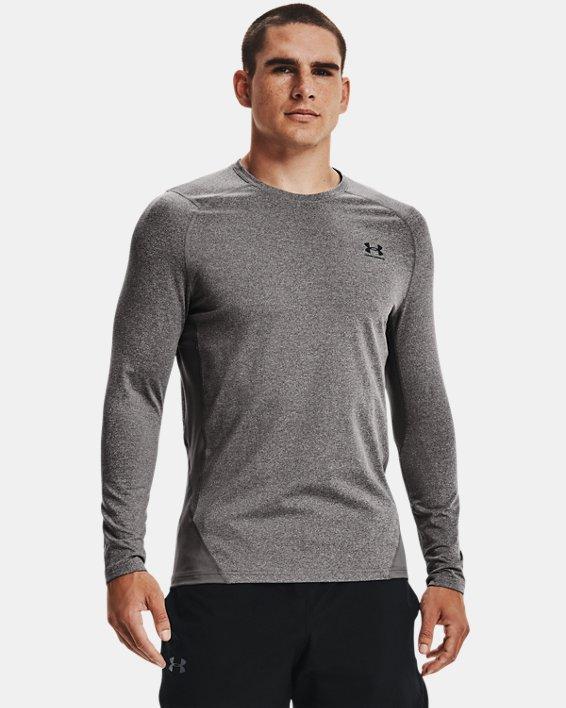 Mens Under Armour ColdGear Fitted Crew Long-Sleeve Training Top Product Image