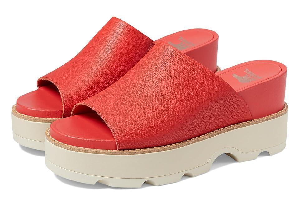 SOREL Joanie IV Slide Wedge Glo/Sea Salt) Women's Shoes Product Image